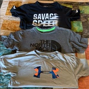 Set of 3 boys shirts. Name brands